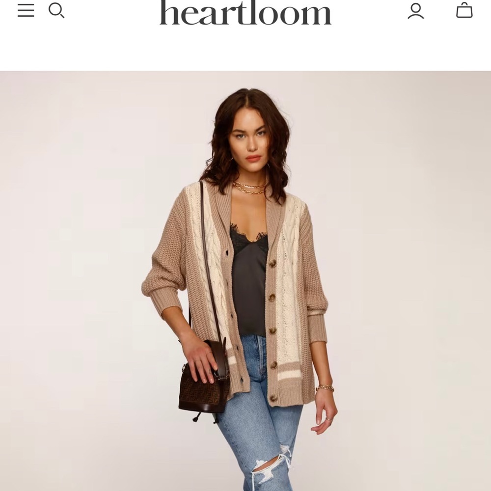 NWT REVOLVE HEARTLOOM ANDRESS CARDI